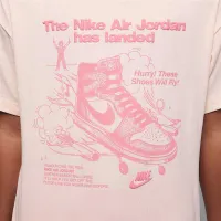 Nike Jordan Big дитячі Graphic футболка Pink