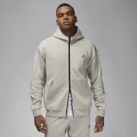Nike Jordan Sport Hoop Fleece чоловічі Dri-FIT Full-Zip Толстовка з капюшоном колір сірий