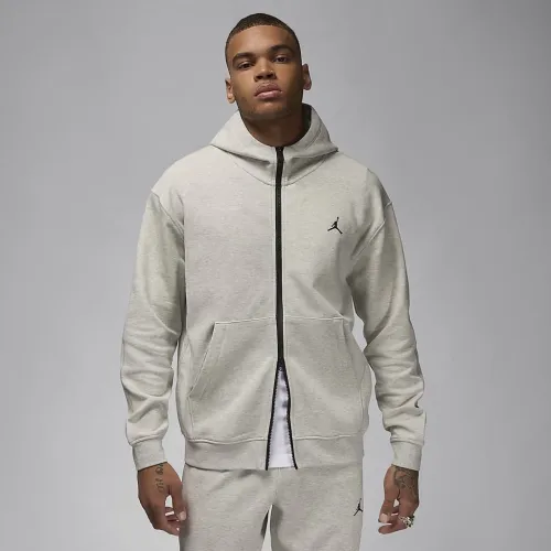 Nike Jordan Sport Hoop Fleece чоловічі Dri-FIT Full-Zip Толстовка з капюшоном колір сірий