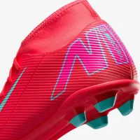 Nike Mercurial Superfly 10 Club MG High-Top футбольні бутси колір червоний