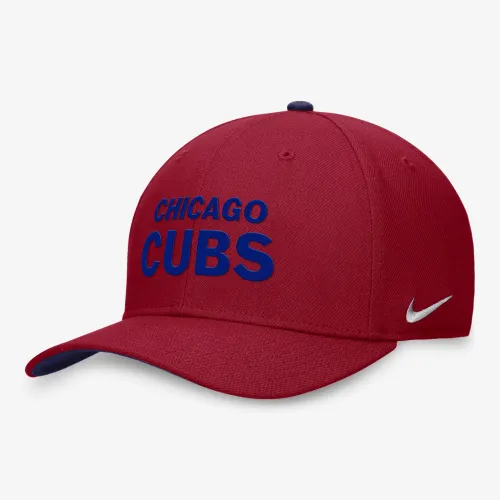 Chicago Cubs Classic99 Swoosh мужские Nike Dri-FIT MLB Hat цвет красный