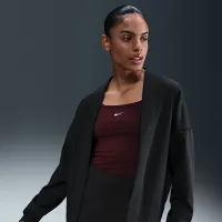 Nike Zenvy женская Dri-FIT оверсайз Cardigan цвет черный