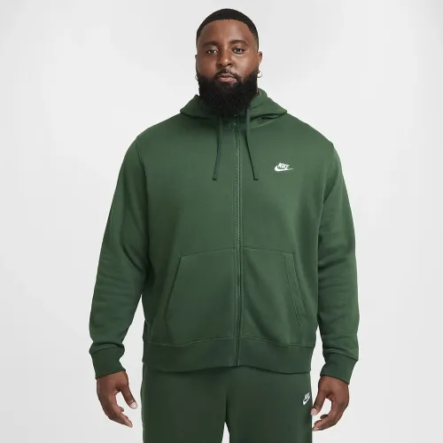 Nike Sportswear Club Fleece чоловічі Full-Zip Толстовка з капюшоном колір зелений