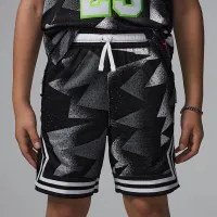 Nike Jordan Dri-FIT Big детские MJ Printed Sport Diamond шорты цвет черный