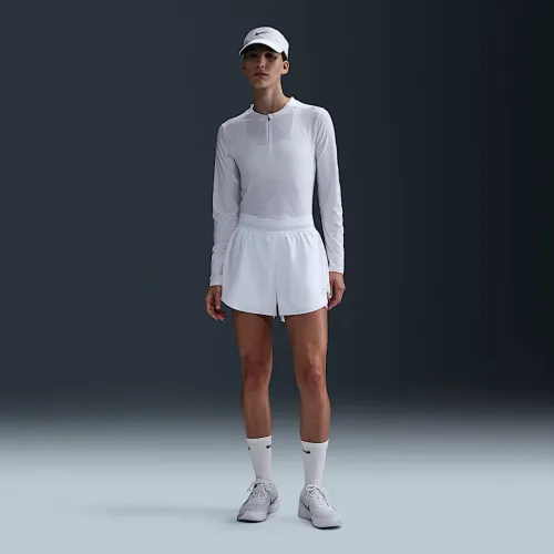 NikeCourt Ace Advantage женская Dri-FIT Tennis шорты цвет белый