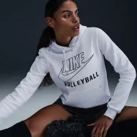 Nike жіноча волейбольні Pullover Толстовка з капюшоном колір білий