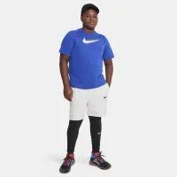 Nike Dri-FIT Icon Big дитячі (для хлопчиків) Graphic тренувальні Top (Extended Size) блакитний