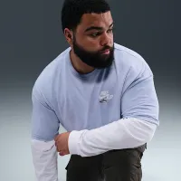 Nike Sportswear футболка колір сірий