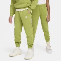 Nike Sportswear Club Fleece Big детские Joggers цвет зеленый