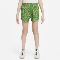 Nike One Big дитячі (Girls') Woven З високою талією шорти колір зелений