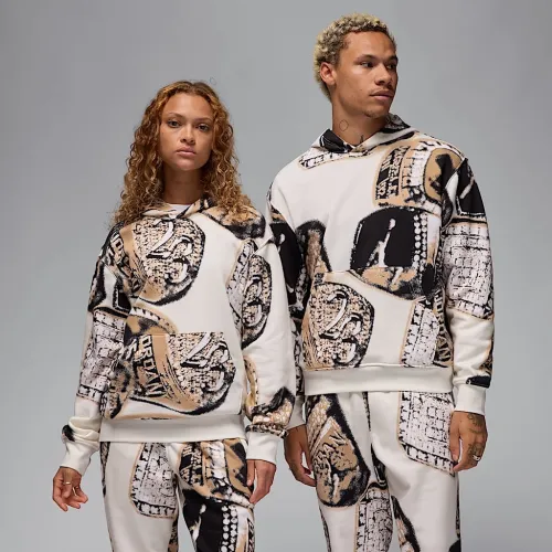 Nike Jordan MVP чоловічі Printed Fleece Pullover Толстовка з капюшоном колір білий