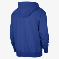 New York Knicks Standard Issue Courtside чоловічі Nike Dri-FIT NBA Толстовка з капюшоном блакитний