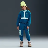 Nike Sportswear Club Fleece Big дитячі Loose 1/4-Zip Толстовка з капюшоном блакитний