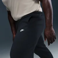 Nike Club мужские Cuffed Brushed Fleece Pants цвет черный