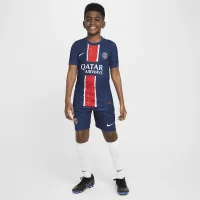 Paris Saint-Germain 2024/25 Match Home Big дитячі Nike Dri-FIT ADV Soccer Jersey блакитний