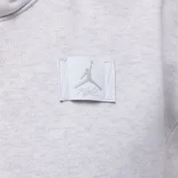 Nike Jordan Flight Fleece женская Satin-Lined Pullover Толстовка с капюшоном цвет коричневый