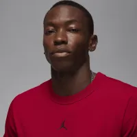 Nike Jordan Sport чоловічі Dri-FIT Short-Sleeve Top колір червоний