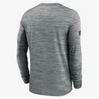 Cleveland цвет коричневыйs Sideline Velocity мужские Nike Dri-FIT NFL Long-Sleeve футболка цвет серый