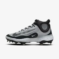 Nike Alpha Huarache Elite 4 Mid мужские бейсбольные бутсы цвет серый