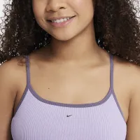 Nike Indy Girls' Sports Bra колір фіолетовий