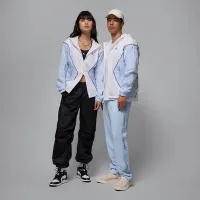 Nike Jordan Brooklyn мужские Hooded Draft Куртка цвет белый
