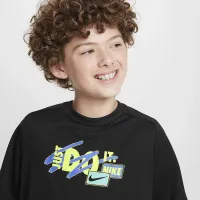Nike Multi Big детские (для мальчиков) Dri-FIT Top цвет черный