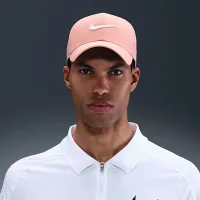 Nike Dri-FIT Club Structuколір червоний Swoosh Cap Orange