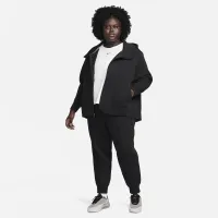 Nike Sportswear Tech Fleece жіноча оверсайз Full-Zip Толстовка з капюшоном (великі розміри) колір чорний
