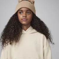 Nike Jordan Brooklyn Essentials Big дитячі Pullover Толстовка з капюшоном колір коричневий