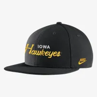 Iowa Nike College Cap Black