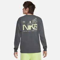 Nike Sportswear мужские Long-Sleeve футболка цвет серый