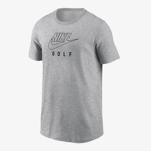 Nike Swoosh Big детские для гольфа футболка цвет серый