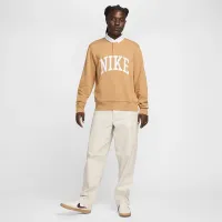 Nike Club Fleece чоловічі Long-Sleeve Fleece Polo колір коричневий