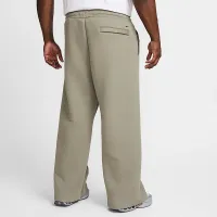Nike Tech мужские Wide-Leg Fleece Pants цвет зеленый