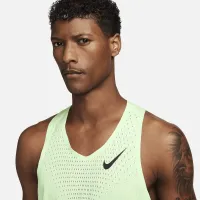 Nike AeroSwift мужские Dri-FIT ADV Running Singlet цвет зеленый