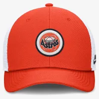 Houston Astros Cooperstown Rise чоловічі Nike Dri-FIT MLB Trucker Adjustable Hat Orange