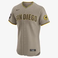 Fernando Tatís Jr. San Diego PaКостюм чоловічі Nike Dri-FIT ADV MLB Elite Jersey колір коричневий
