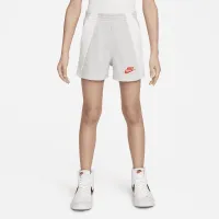 Nike XO Swoosh French Terry шорти Little дитячі шорти колір сірий