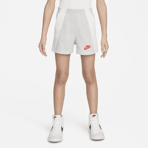 Nike XO Swoosh French Terry шорты Little детские шорты цвет серый