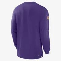 Minnesota Vikings Sideline Player Team Issue Men’s Nike Dri-FIT Long-Sleeve Top колір фіолетовий
