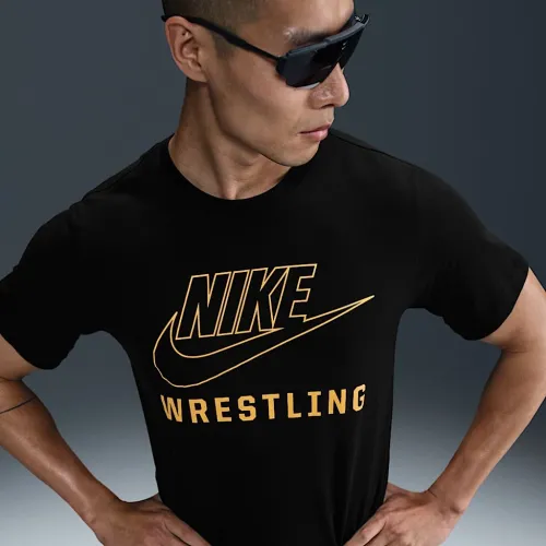 Nike Swoosh чоловічі Wrestling футболка колір чорний