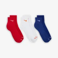 Nike Everyday Plus Cushioned тренировочные Ankle носки (3 пары) многоцветный