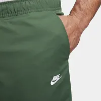 Nike Club мужские Woven Tapeцвет красный Leg Pants цвет зеленый