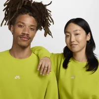 Nike SB Fleece Skate Crew цвет зеленый