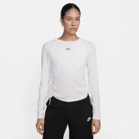 Nike Sportswear Essential женская Ribbed Long-Sleeve Mod Crop Top цвет белый