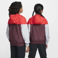 Nike Sportswear Windrunner Big детские Hooded Repel Куртка цвет красный