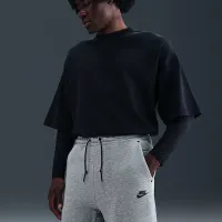 Nike Tech чоловічі Fleece шорти колір сірий