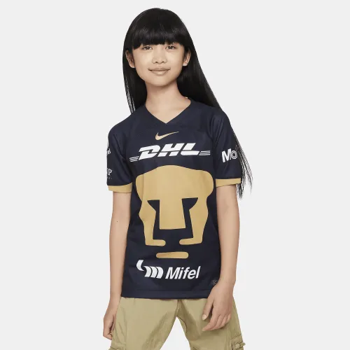 Pumas UNAM 2023/24 Stadium Away Big дитячі Nike Dri-FIT Soccer Jersey блакитний