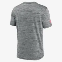 Kansas City Chiefs Sideline Velocity мужские Nike Dri-FIT NFL футболка цвет серый