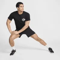 Nike чоловічі Fitness футболка колір чорний